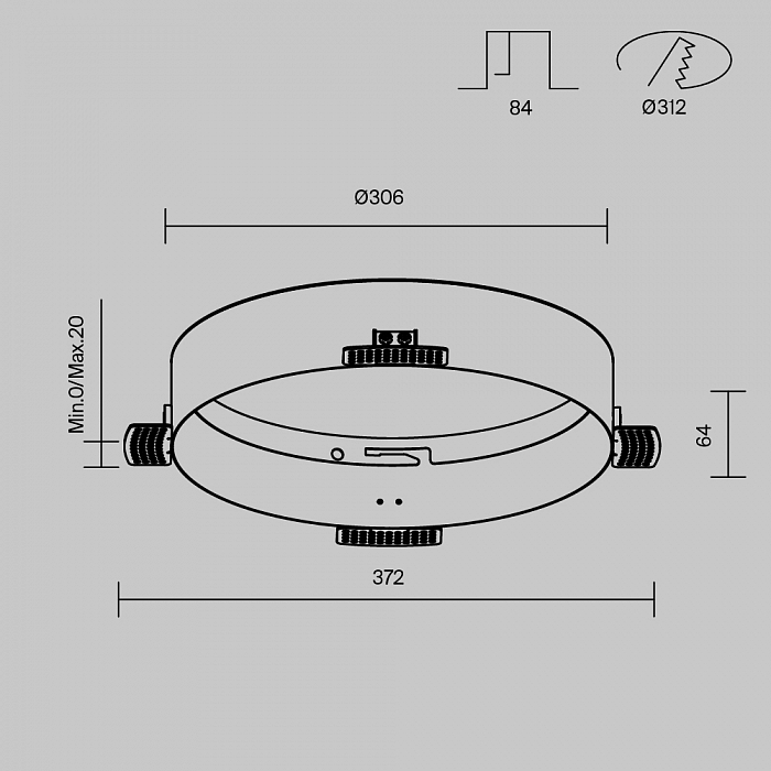 Technical DLA032-TRS36-W