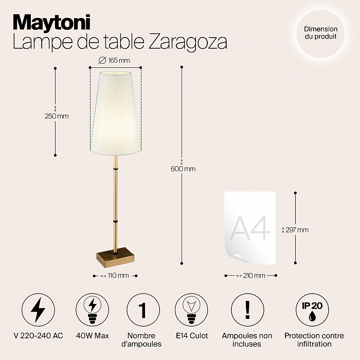 Люстра Maytoni H001CL-05BS